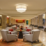 JW Marriott Chicago New Years Eve party Waiting Area